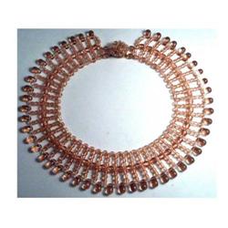 STUNNING depression Czech GLASS Necklace #2210456