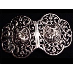 1800 WHIMSEY STERLING CHERUB FISH buckle #2210459