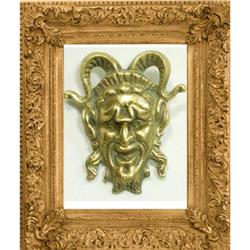 Vintage BIZARRE DEVIL Mythology BROOCH #2210462
