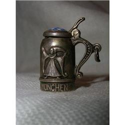 Silver pendant in the shape of Beer Stein #2210532