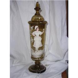 Antique  Enamelled  Glass  Wine Chalice #2210534