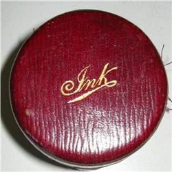 Large Antique Travel Inkwell c. 1880 #2210600