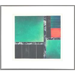 Sholinsky Modern Art Abstract Painting- Green #2223016