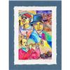 Image 1 : "City Musicians" cubism's lithograph s/n Russia#2223170