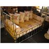 Image 1 : 1900 American Brass Daybed and Crib Conversion #2223180