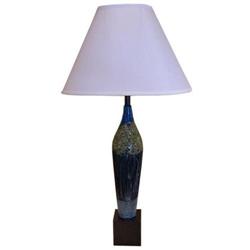 Blown & Fused Glass Lamp-studio art glass #2223232