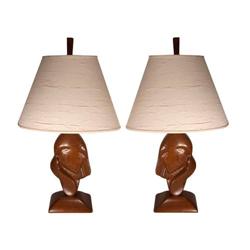 Pair of Heifetz style lamps #2223249