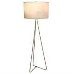 Brass Floor Lamp in the Style of Hansen #2223254