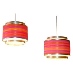 Pair of Hanging Lamps, Targetti Sankey #2223271