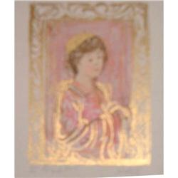 Meditation  by World renowned Edna Hibel #2223294