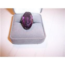 Sterling Silver and Amethyst Ring #2223352