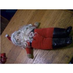 Antique Straw Stuffed Santa #2223359