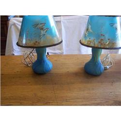 Van Briggle Lamps w/Original Shades #2223360