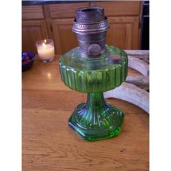 Antique Green Aladdin Lamp #2223381