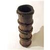 Image 1 : ANTIQUE TIBETAN WOOD CANE BUTTER CHURN STAND #2223400