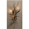 Image 1 : ANTLER RESIN WALL SCONCE LAMP #2223403