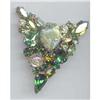 Image 1 : SALE Art Deco Style Rhinestone Multi color Pin #2223436