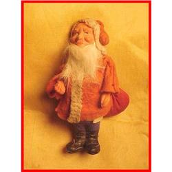 Antique Christmas Figural Santa Candy Container#2223687
