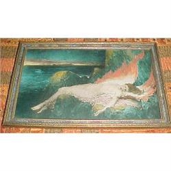 Early lithograph of Icarus "After the Fall" #2223749