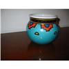 Image 1 : Hand paint Chinese blue Pottery in Geo design! #2223793