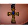 Image 1 : Vogue JLRY signed Vintage goldtone Cross! #2223794
