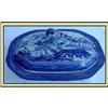 Image 1 : 19C STAFFORDSHIRE CHINOISERIE BUTTER / VEG DISH#2224009