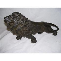 Metal Lion Door Stop #2224063