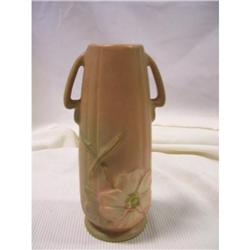 Weller  8" Vase with 2 Upside Down Handles #2224080