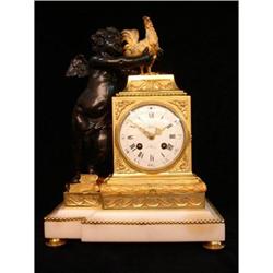 A French (period 1890) marble and gilt,- bronze#2224083
