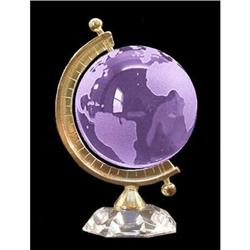 Czech Bohemian ALEXANDRITE World Globe #2240391
