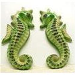 40's DECO Chalkware Pr.Seahorses #2240445