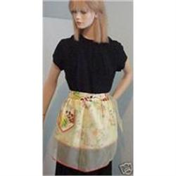 SHABBY PRINT - ORGANDY DOUBLE APRON #2240453