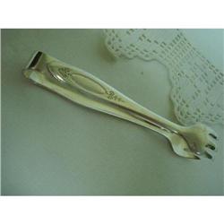 COMMUNITY SILVER PLATE-SUGAR TONGS-ADAM #2240466