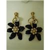 Image 1 : SUPERB RHINE STONE SCREW BACK EARRINGS #2240500