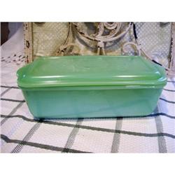 Fire King Jadite Philbe Refrigerator Dish #2240557