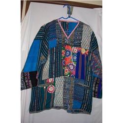 Vintage Guatemala Patchwork  Shirt/Tunic #2240642