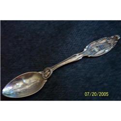 Sterling Demitasse Souvenir Spoon Mount Vernon,#2240658