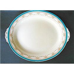 Platter Grindley Dunrobin Turquoise 12.50 #2240697
