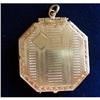 Image 1 : Art Deco Gold Plated Photo Locket #2240714