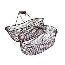 1940s Holland Wire Market Grocery Basket Garden#2240954