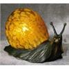 Image 1 : ART DECO GLASS SNAIL FIGURE LAMP #2241006