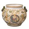 Image 1 : Porcelain Planter Italian Style Faience New #2241009