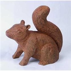 CAST IRON GARDEN SQUIRREL STATUE #2241016