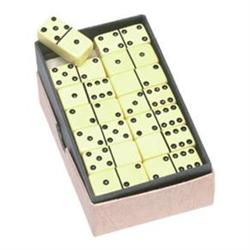 Old Vintage BAKELITE DOMINO TRAVEL TOY set #2241033
