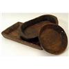 Image 1 : ANTIQUE WOOD CUTTING BOWL / 1930S / CHINA #2241035