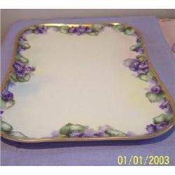 Large Limoges Dresser Tray - Handpainted #2241048