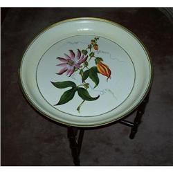 Hand Painted Papier Mache Tray Table  #2241153