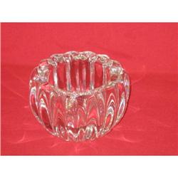 Daum  France clear glass/signed Ashtray #2241161