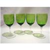 Image 1 : 4 Glass Green midcrystal #2241247