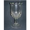 Image 1 : EAPG FLINT HONEYCOMB CELERY VASE C. 1850 #2241287